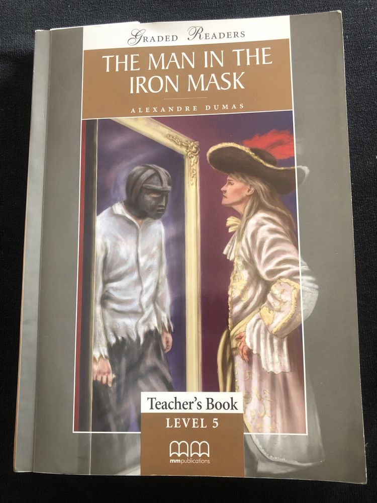 The man in the iron mask teachers book angielski