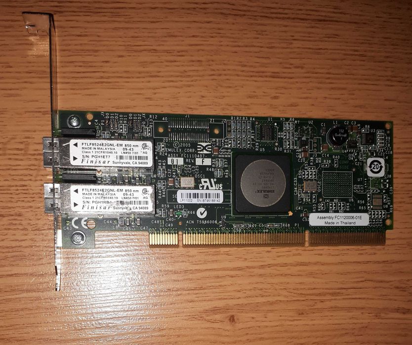 Оптична мережева карта EMULEX LP11002 NETWORK ADAPTER