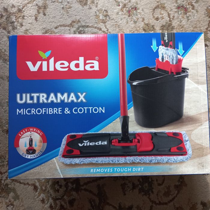 Vileda ultramax microfibre mop zestaw kompletny