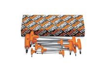 Komplet Kluczy Trzpieniowo-Kątowych Torx 6Szt.10-40Mm