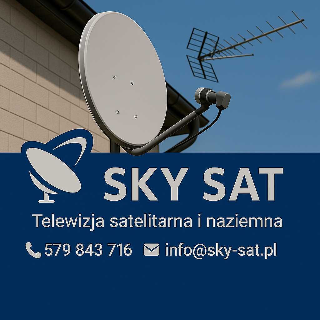 SkySat - Eksperci od anten, monitoringu domofonów, szybkiego internetu