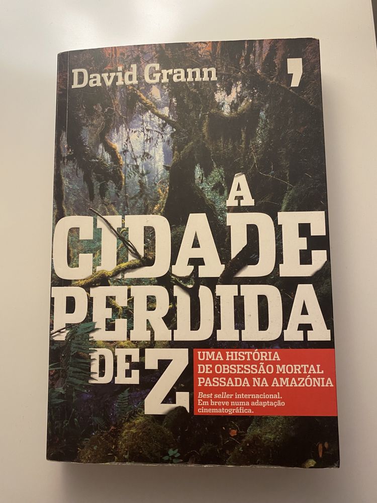 Livro A Cidade Perdida de Z