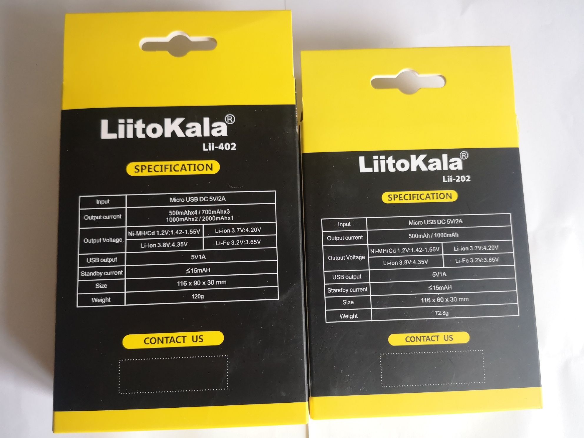 Інтелектуальний зарядний пристрій LiitoKala Lii-402 та Lii-202