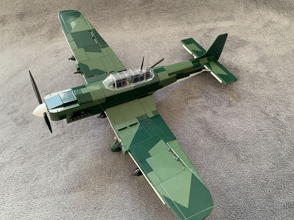 Klocki cobi samolot Junkers Ju cobi 21