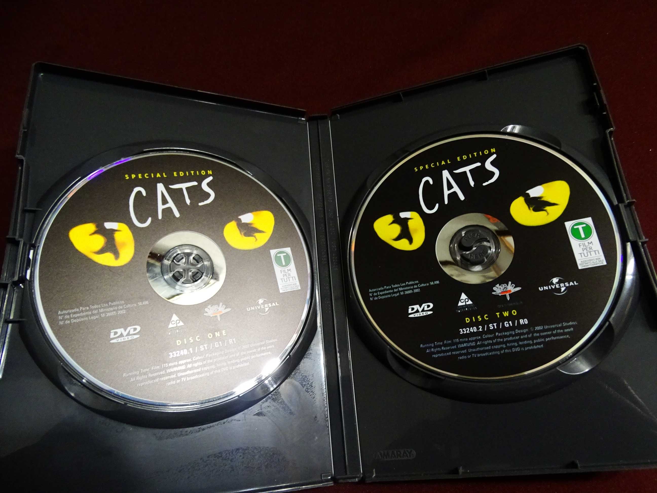 DVD-Cats-Edição especial 2 discos