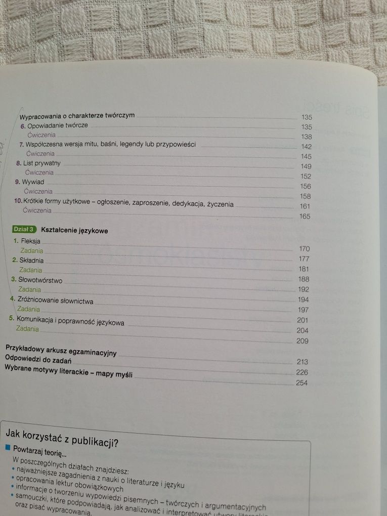 Teraz egzamin ósmoklasisty. Język polski – repetytorium Nowa era
