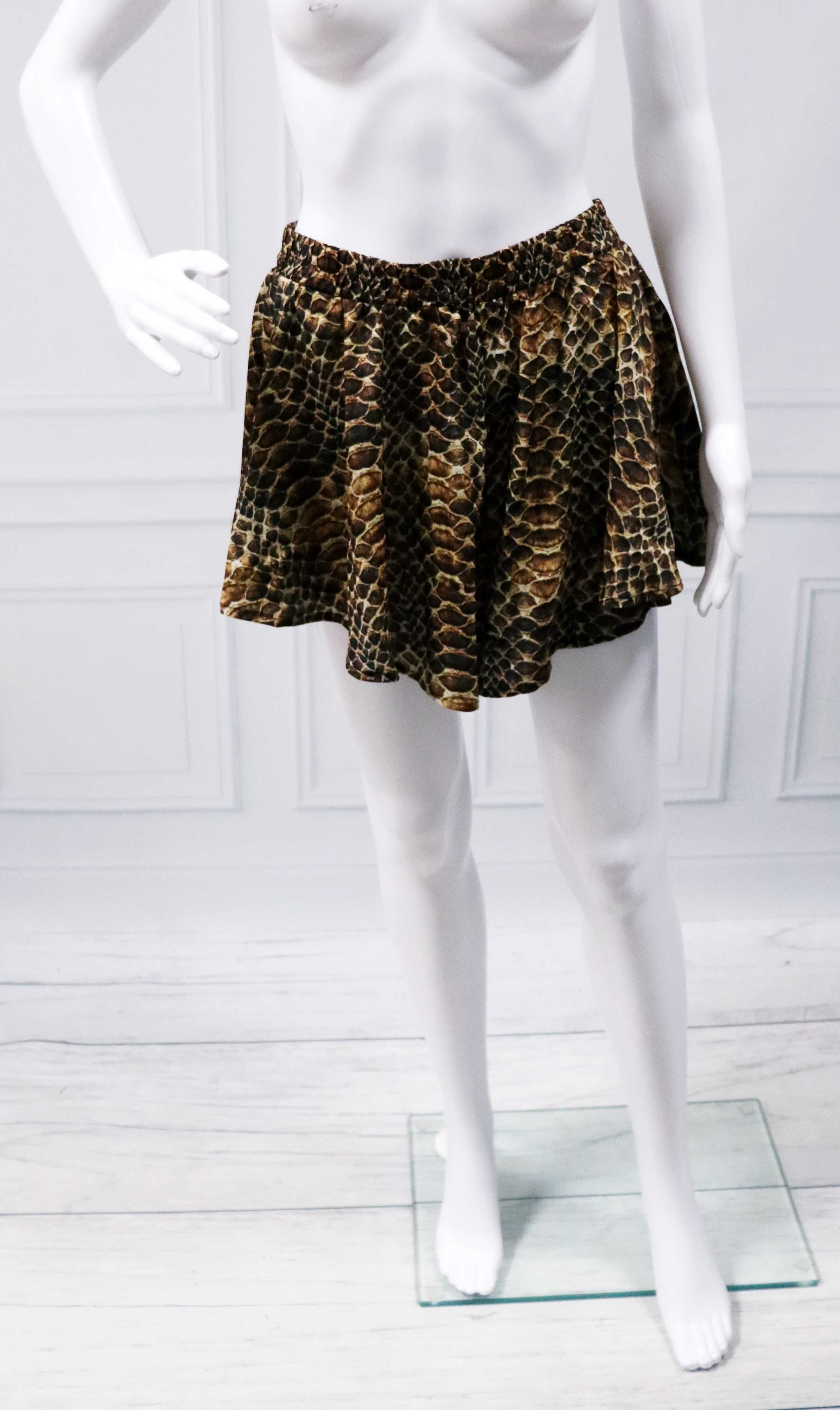 Nowe spódnico spodenki szorty w panterkę PrettyLittleThing r. 40