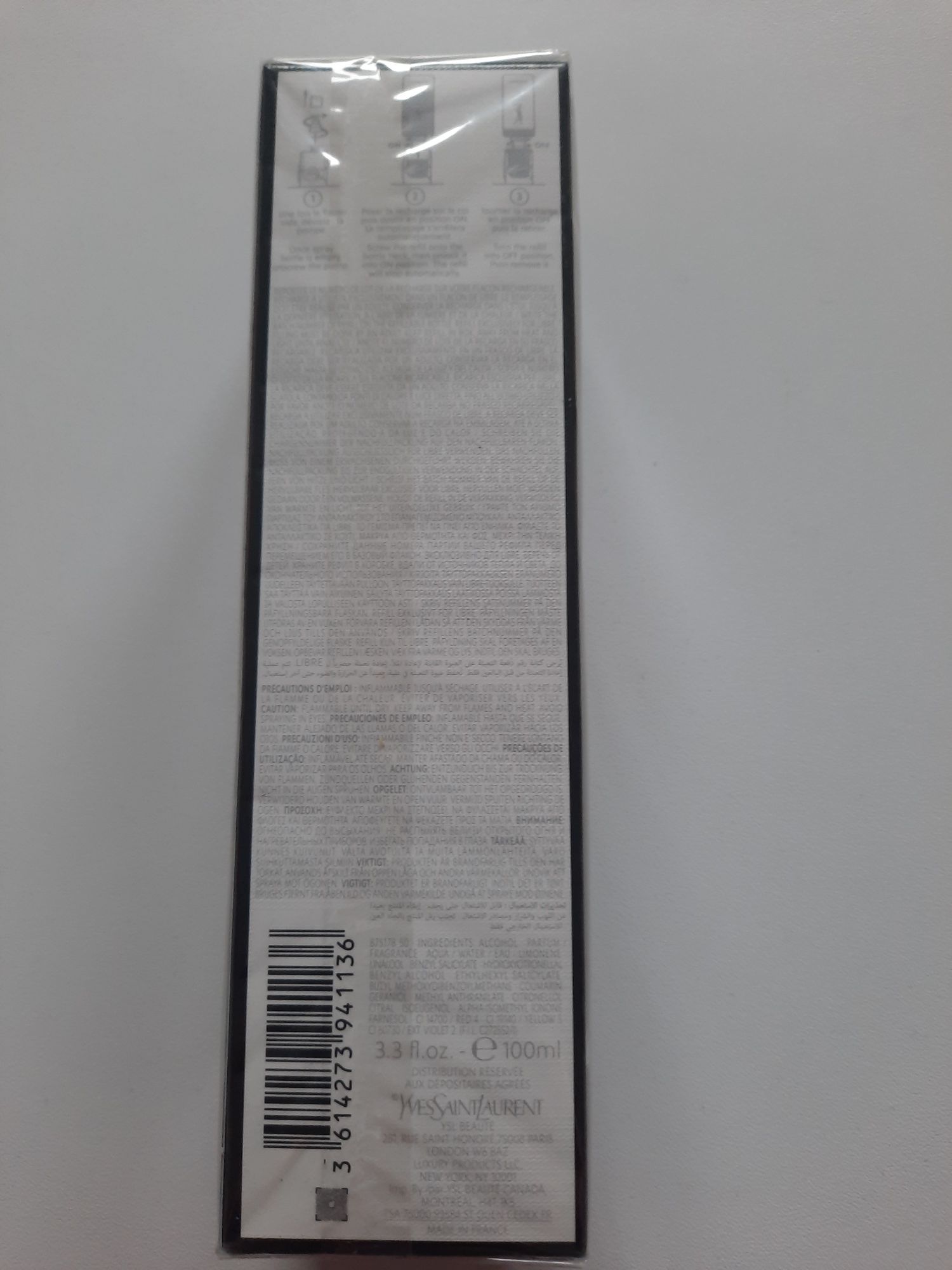 Libre YSL 100 ml eau de parfum refill woda perfum. uzupełnienie
