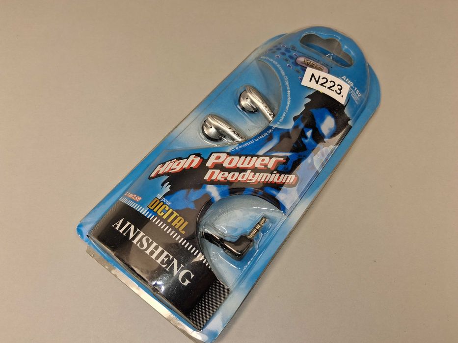 N223 Słuchawki Douszne ANS-152 AINISHENG High Power Neodymium