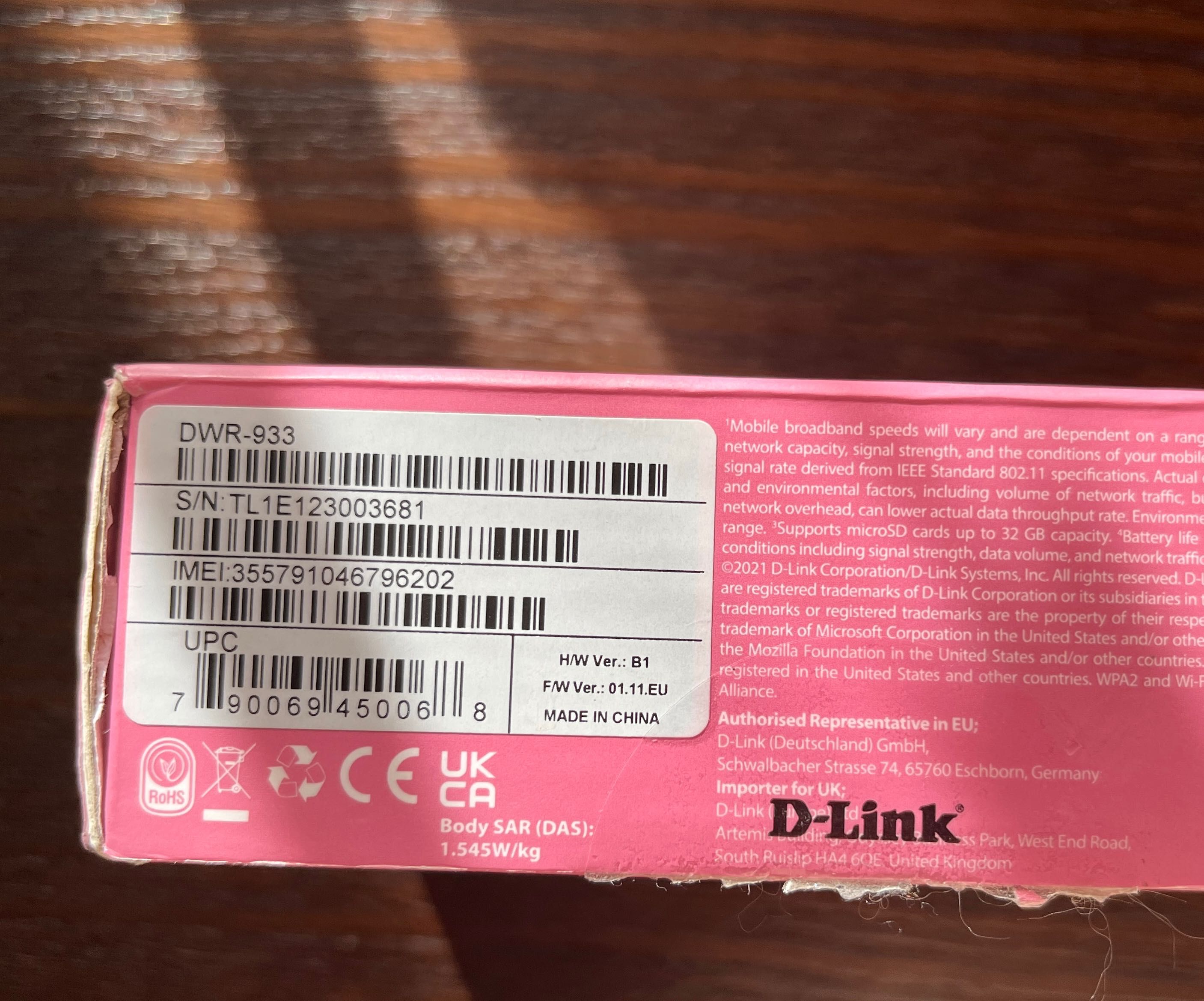 D-Link dwr-933 мобільний роутер-модем, точка доступу, LTE, 4G