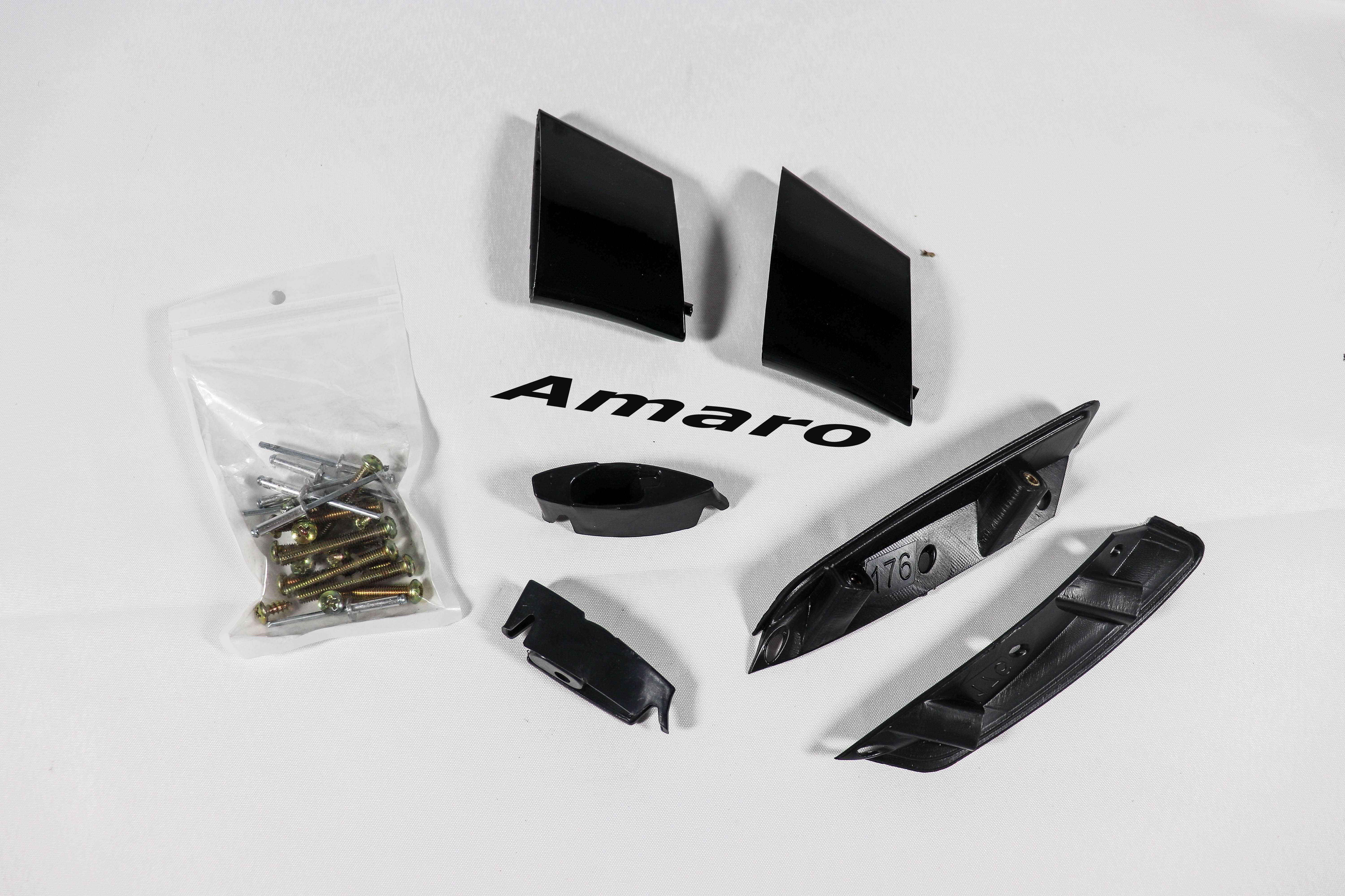 Aileron/Spoiler preto (Mercedes-Benz A45 AMG, W176, A160, A180, A200
