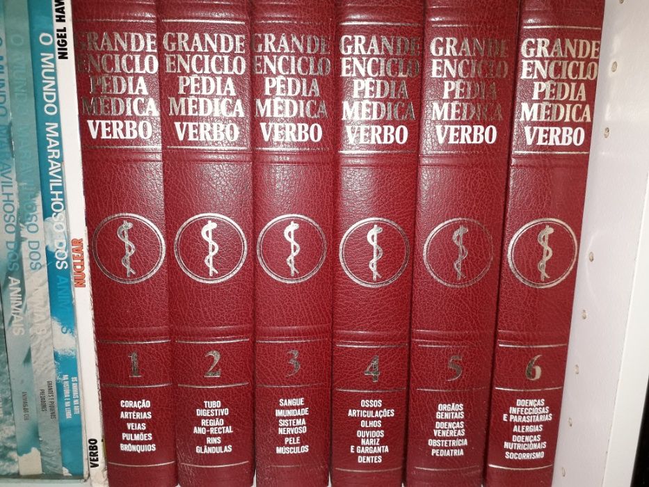 Enciclopédia Médica da Verbo 6 volumes