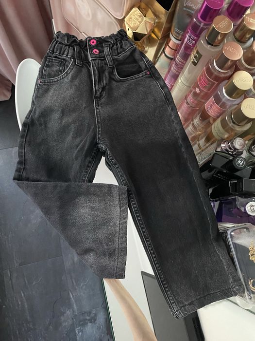Лосіни в рубчик zara 3 - 4 р 104 см джинси зара мікі disney спідничка