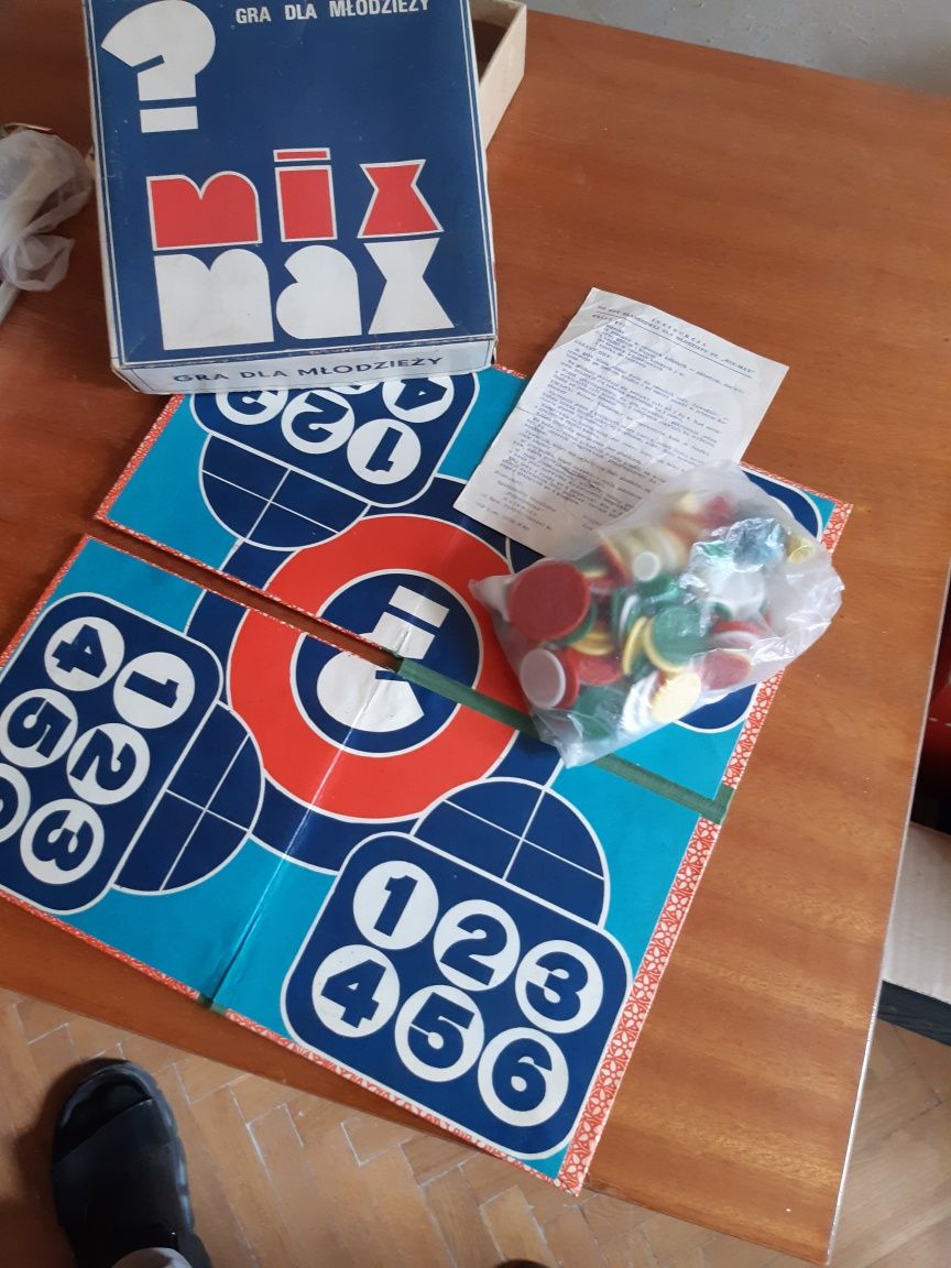 Gra towarzyska Mix Max z 1982 roku