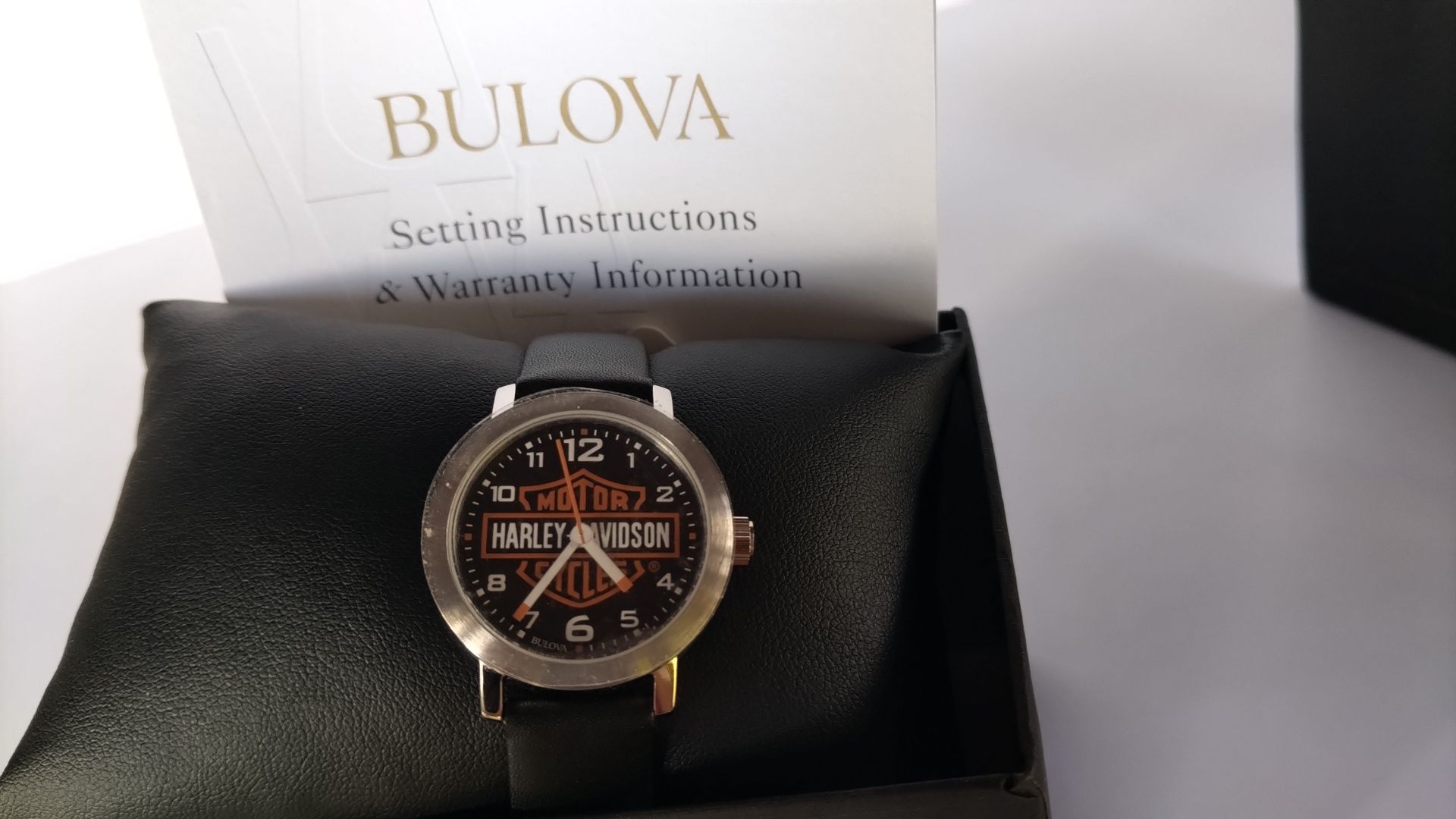 Relógio Harley Davidson Bulova feminino