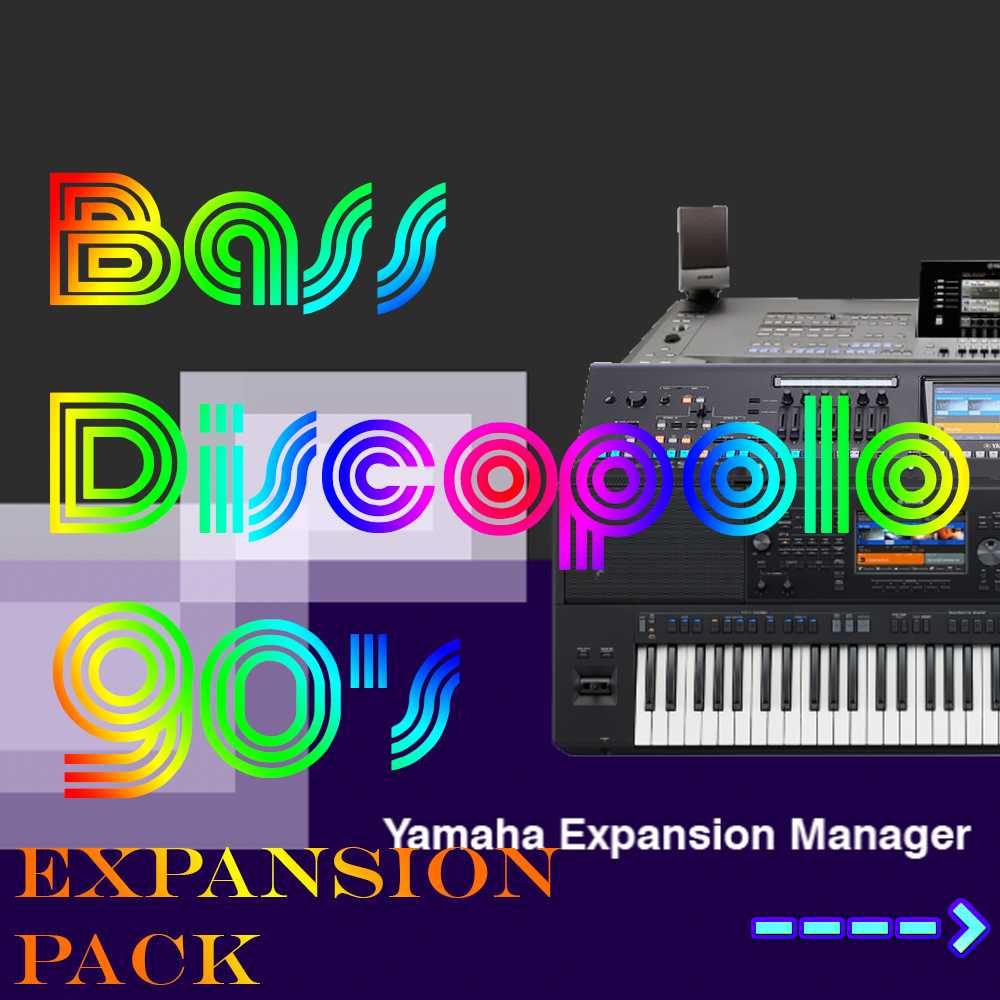 Bass Disco 90's Yamaha Genos Tyros 5 PSR S SX EXPANSION