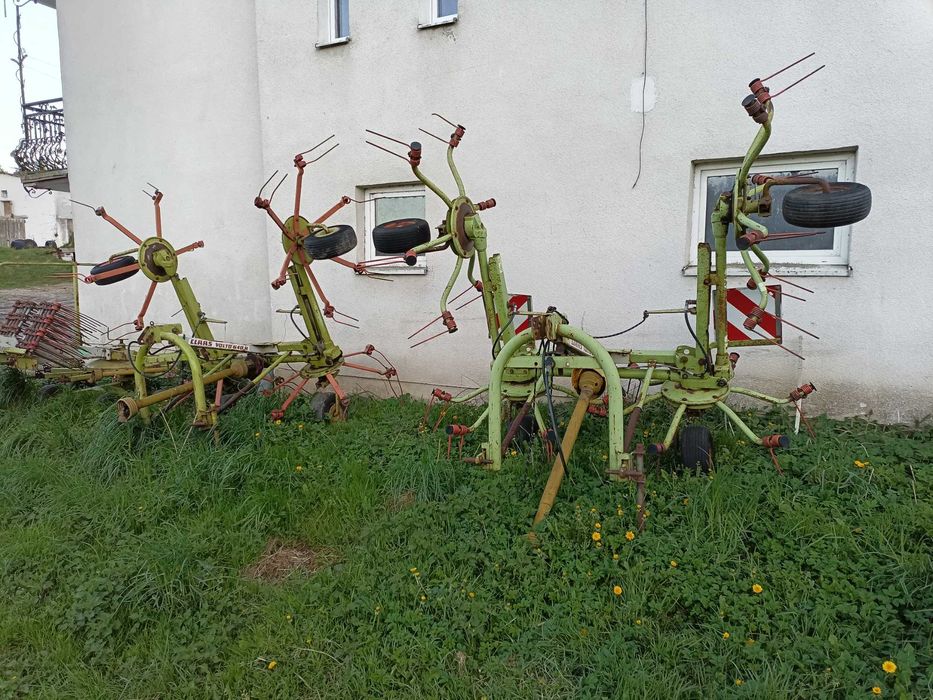 przetrzasarka przewracarka claas w volto 540 sl