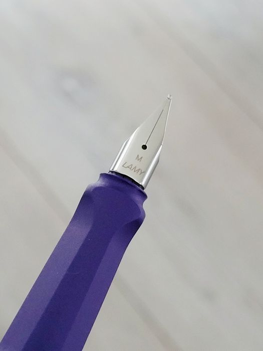 Wieczne pióro LAMY nowe, etui, naboje + tłoczek do atramentu