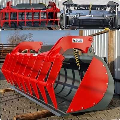 Łyżkokrokodyl łyżko-krokodyl JCB MANITOU 240 cm cat jlg claas bobcat