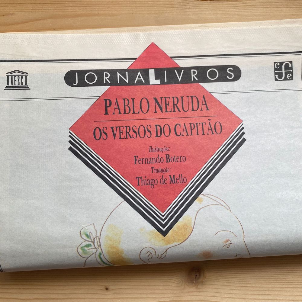 Os Versos do Capitão De Pablo Neruda  (RARO)