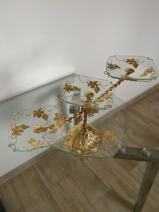 Patera na owoce czteropoziomowa