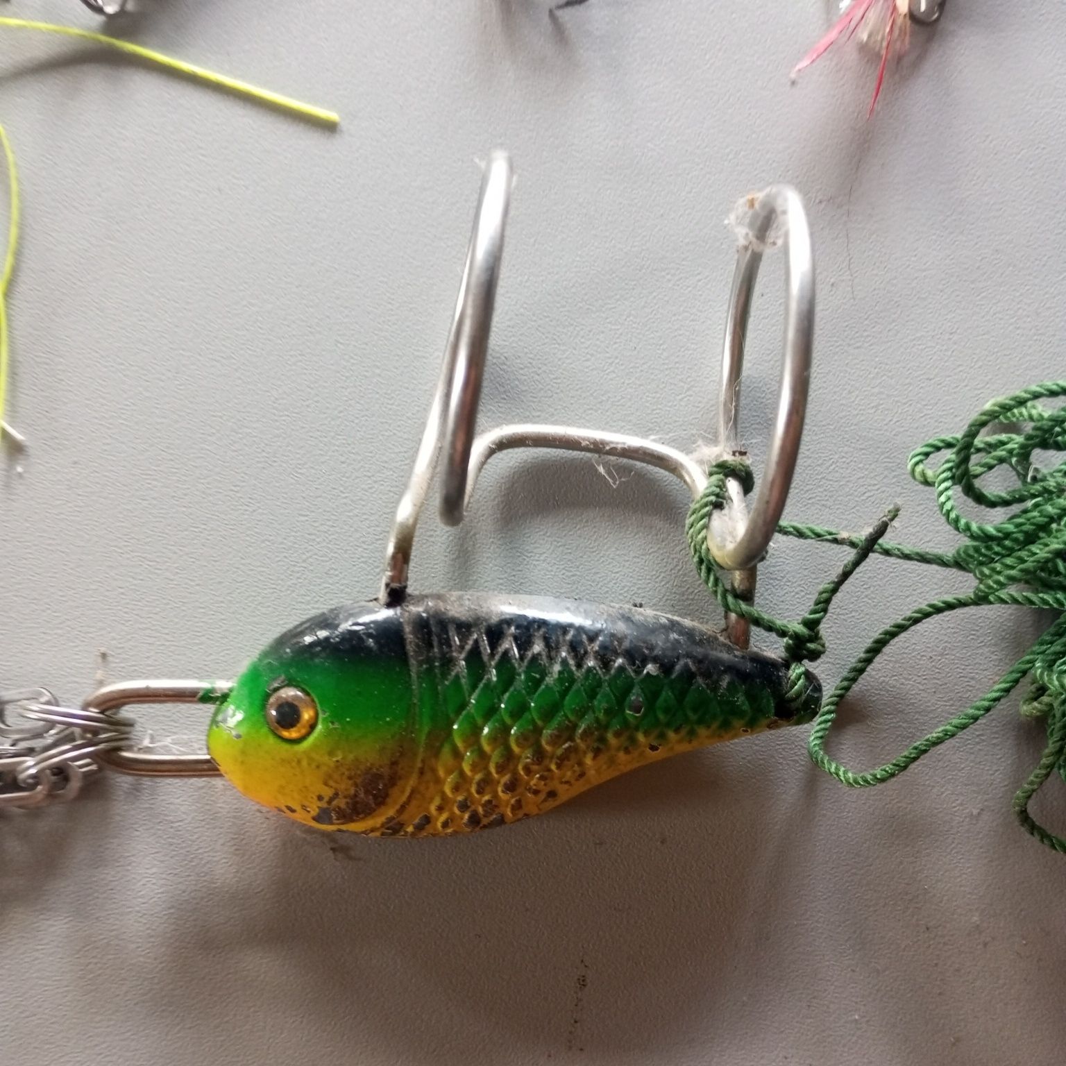 Vendo amostras e desencravador de amostras para a pesca do achigã .