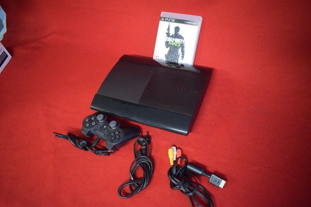 Consola Sony Ps 3 slim 320GB com Jogos e mais acessorios