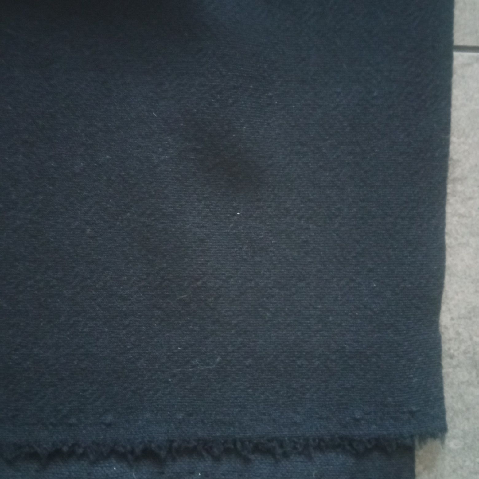 Materiał, tkanina bistorowa do szycia, kolor czarny