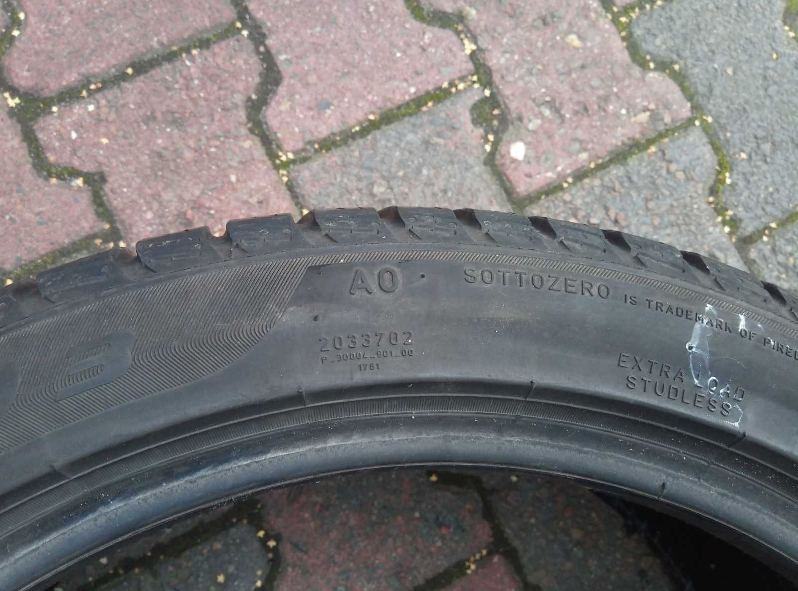 Używane opony zimowe 245/40R18 Pirelli Sottozero III (V;XL)