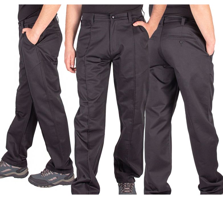 Spodnie Robocze Męskie Mocne Szwy Taktyczne 32/32