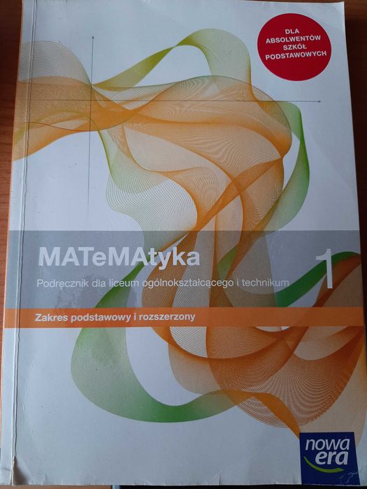 nowa era MATeMAtyka 1 Zakres podstawowy i rozszerzony