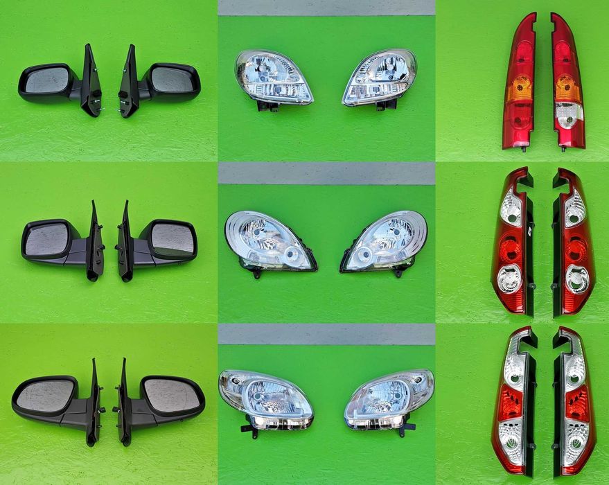 Бампер задний на Рено Кенго Renault Kangoo 03-25р