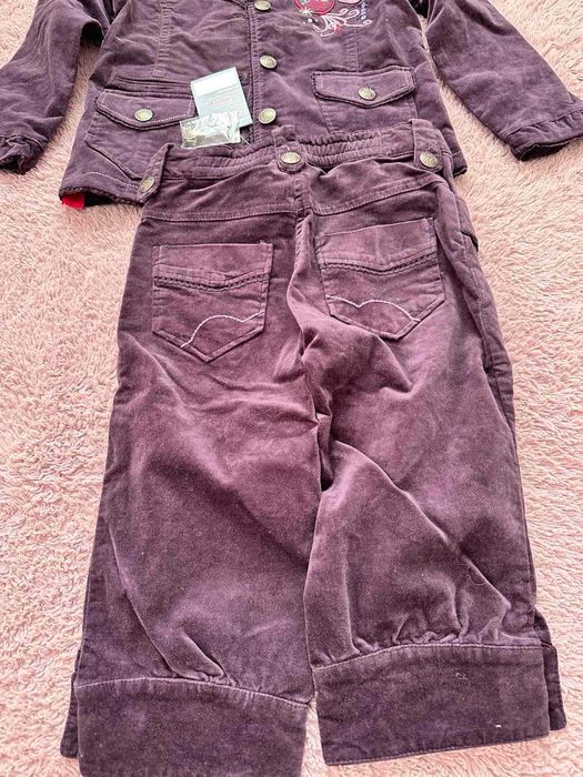 Костю вельвет 122 см