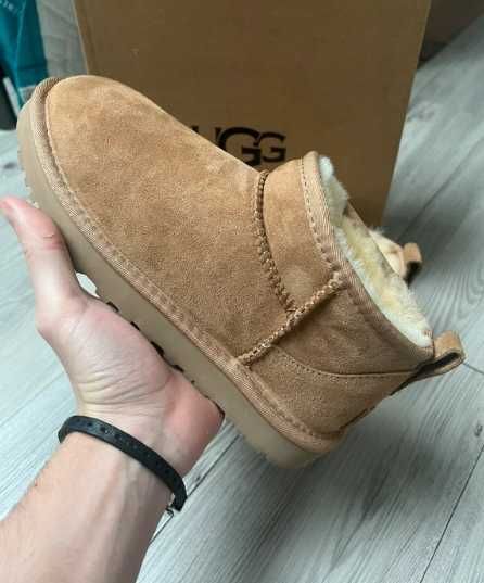 Śniegowce UGG classic super mini kasztanowy EU37