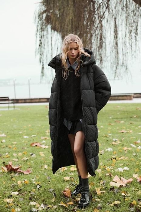 Куртка зимова пальто ZARA xs-s