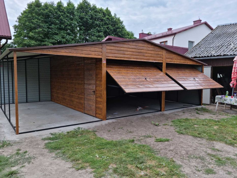 Garaż Blaszany - Schowek Narzędziowy / Magazyn Gospodarczy - Maj-Blach