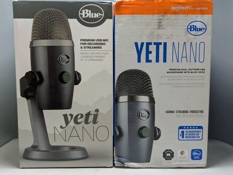 Мікрофон Blue Yeti Nano новий