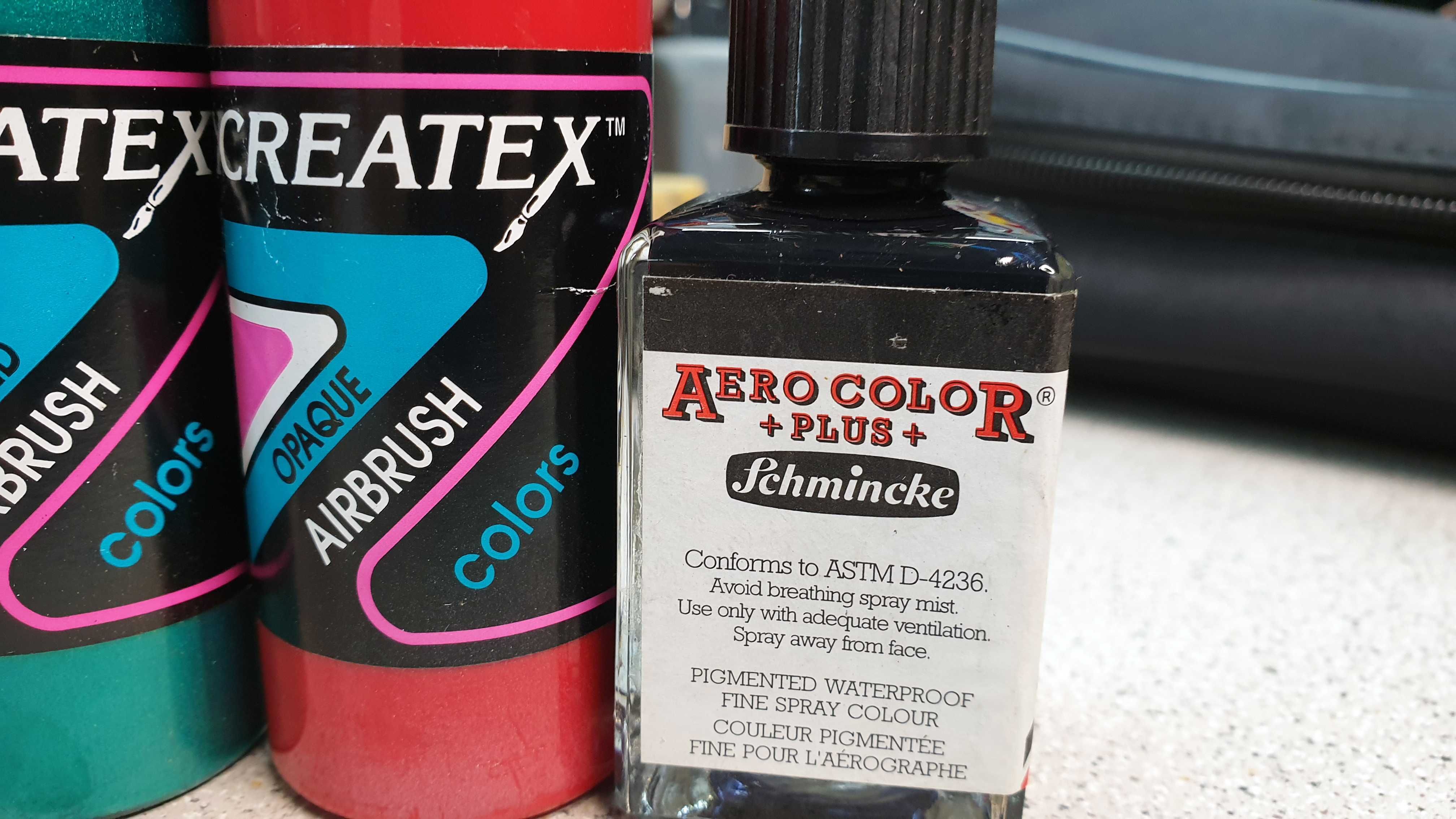 Tintas Createx - Airbrushing