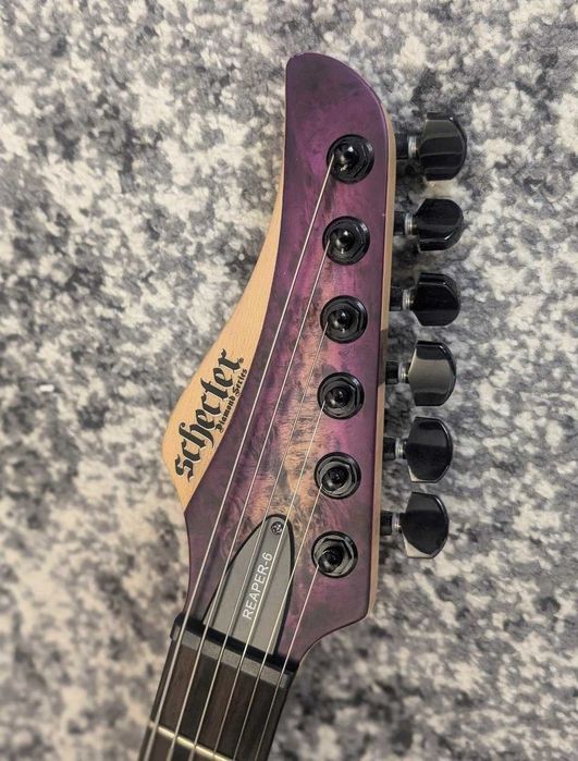 Schecter Reaper 6 + DiMarzio + Локовые колки
