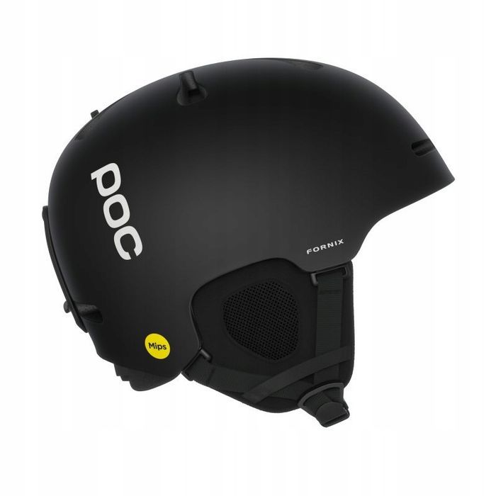 kask narciarski poc fornix mips xs-s 51-54cm czarny uranium black