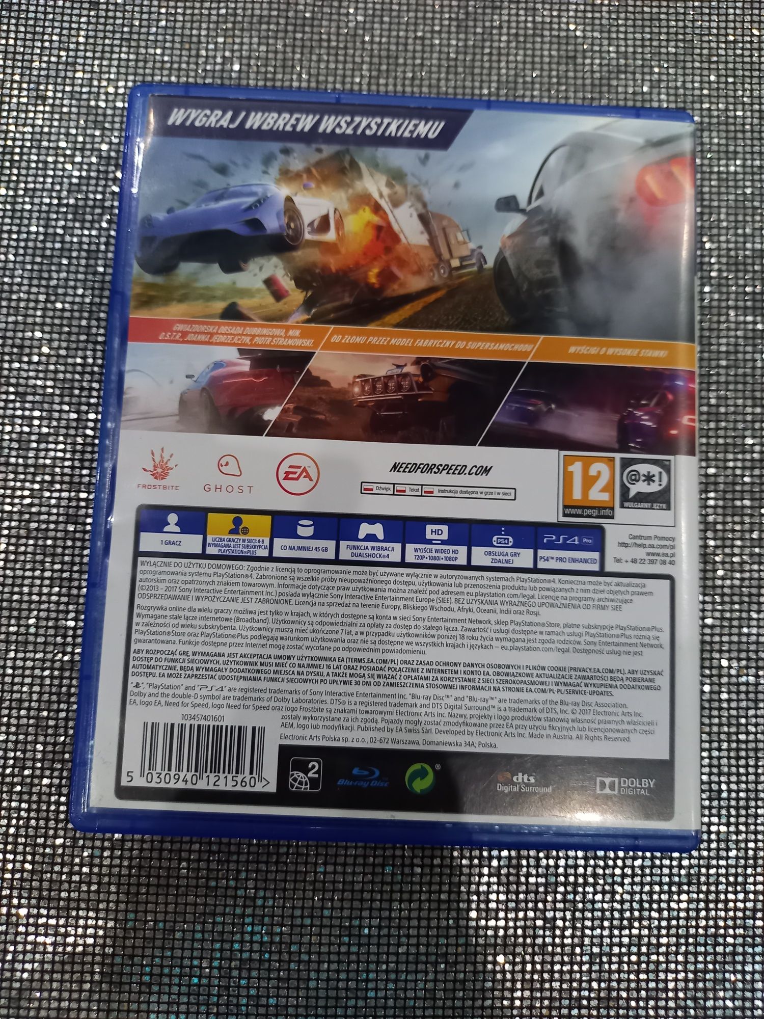 Gra Need For Speed Payback Ps4 PlayStation 4