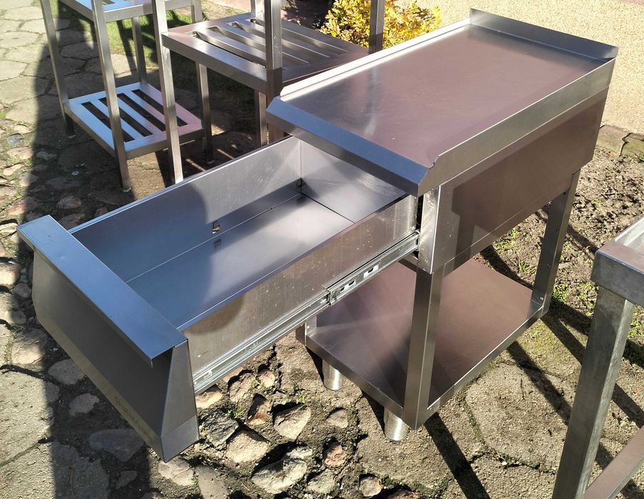 Stół gastronomiczny stanowisko neutralne Stalgast 40x70x85