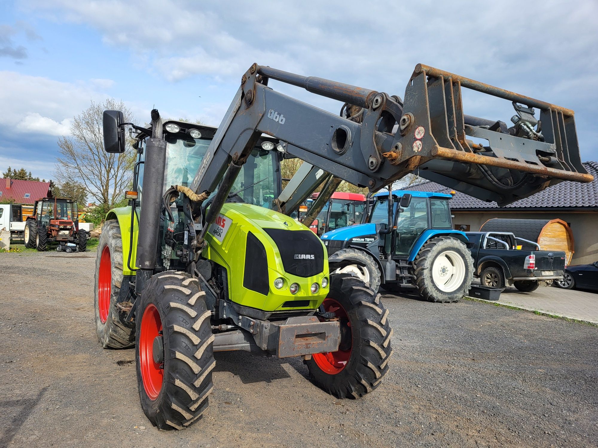 Claas arion 420 sprowadzony