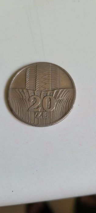 20,zł z kłosami "bez znaku mennicy