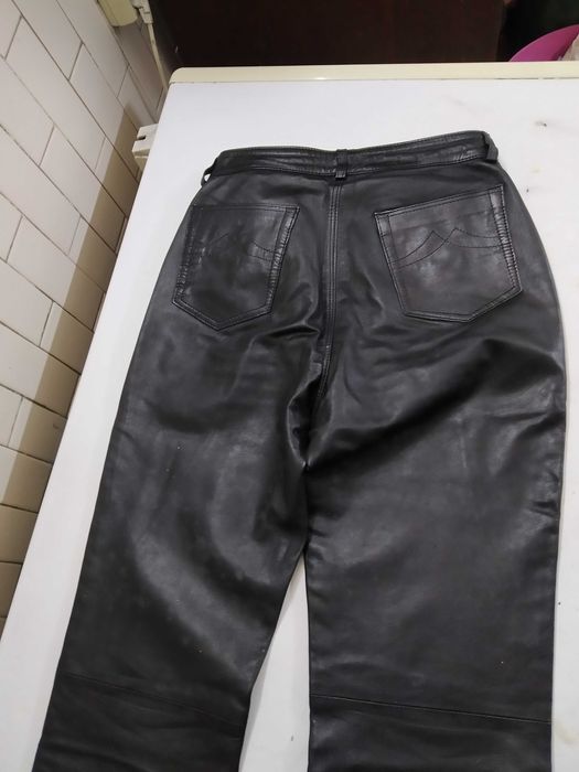 Calças de couro 36