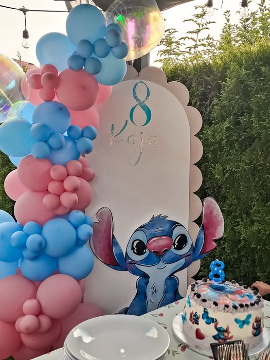 Balony. Girlanda balinowa. Scianki balinowe