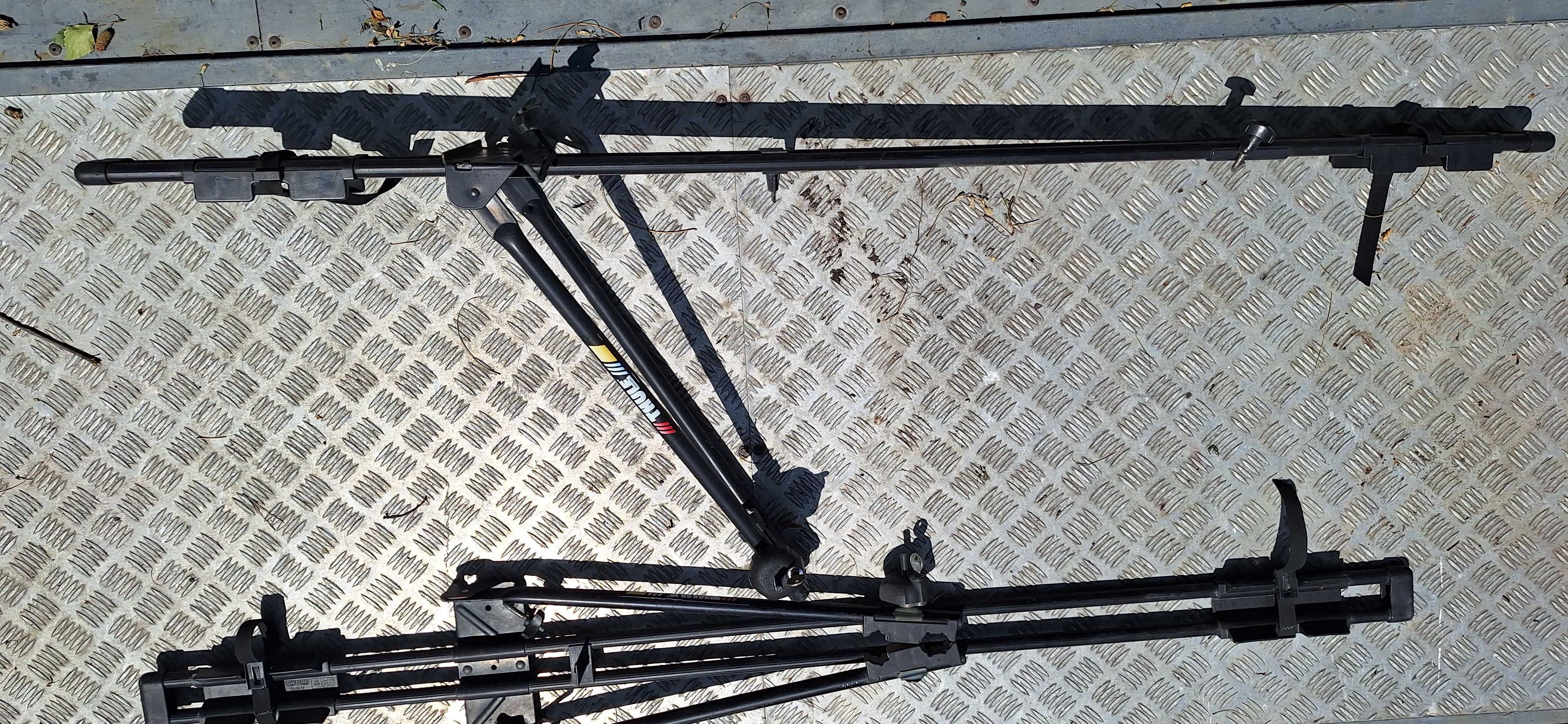2x THULE bagażnik dachowy na rowery uchwyt rowerowy mocowanie 1050-51
