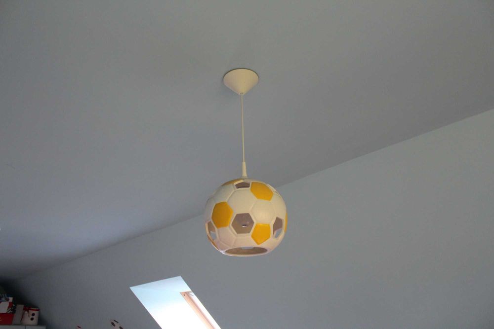 Lampa wisząca sufitowa żyrandol piłka ceramiczna SUPER STAN 2 kolory