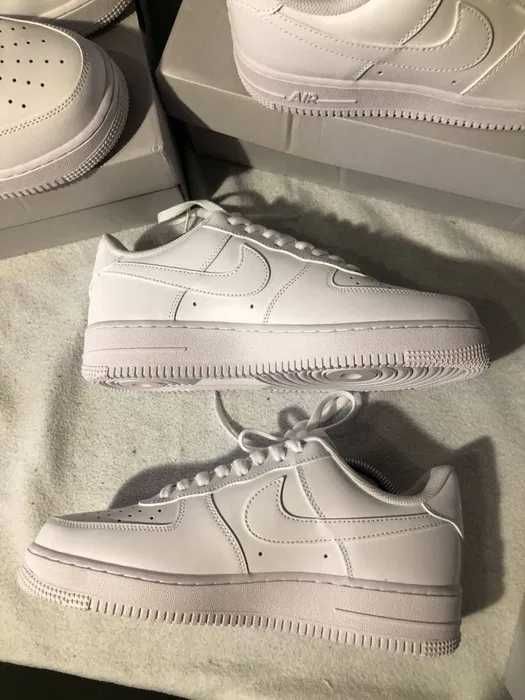 Nike Air Force 1 Low Full White 100% шкіра