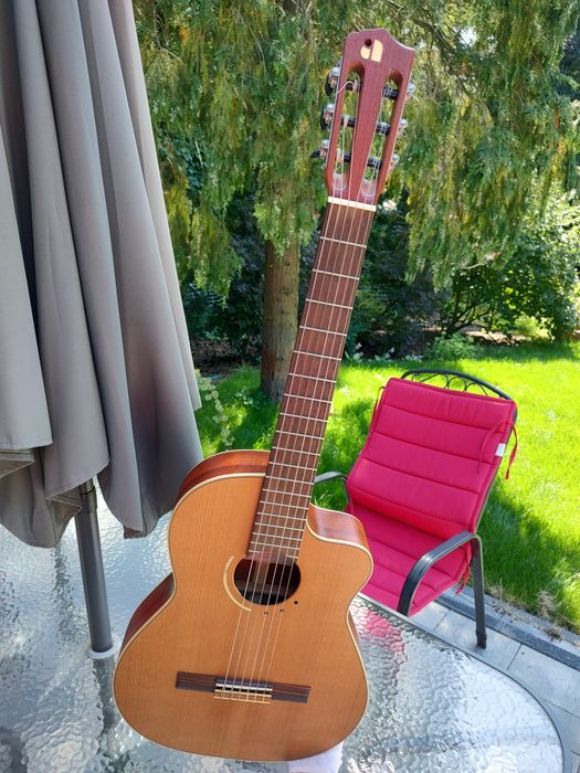 NEW Aragon AF-S635CECE Manuel Raimundo gitara elektroklasyczna SOLID